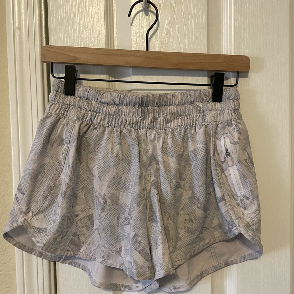 Lululemon Tracker shorts. Size 8. 4 inch inseam.